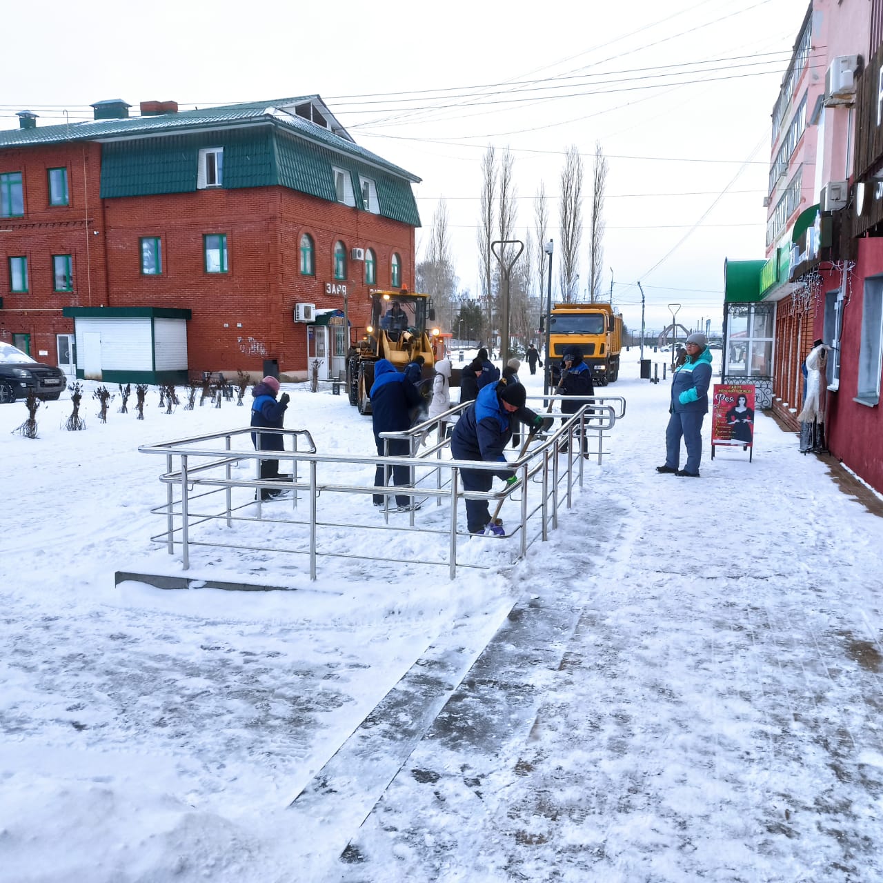 Субботник по очистке снега – Администрация городского поселения город Янаул