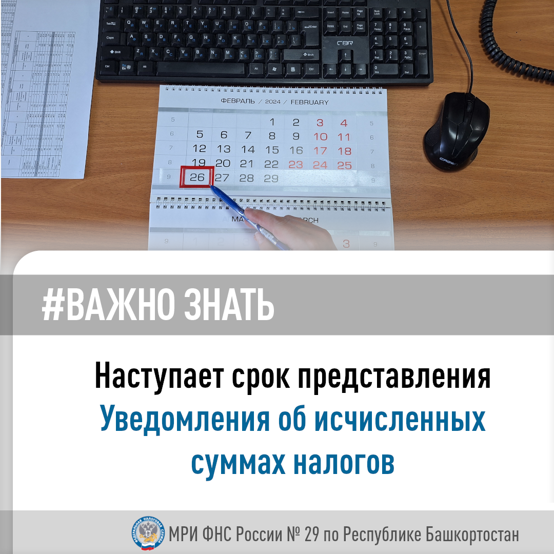 Срок подачи уведомления ндфл в августе 2024